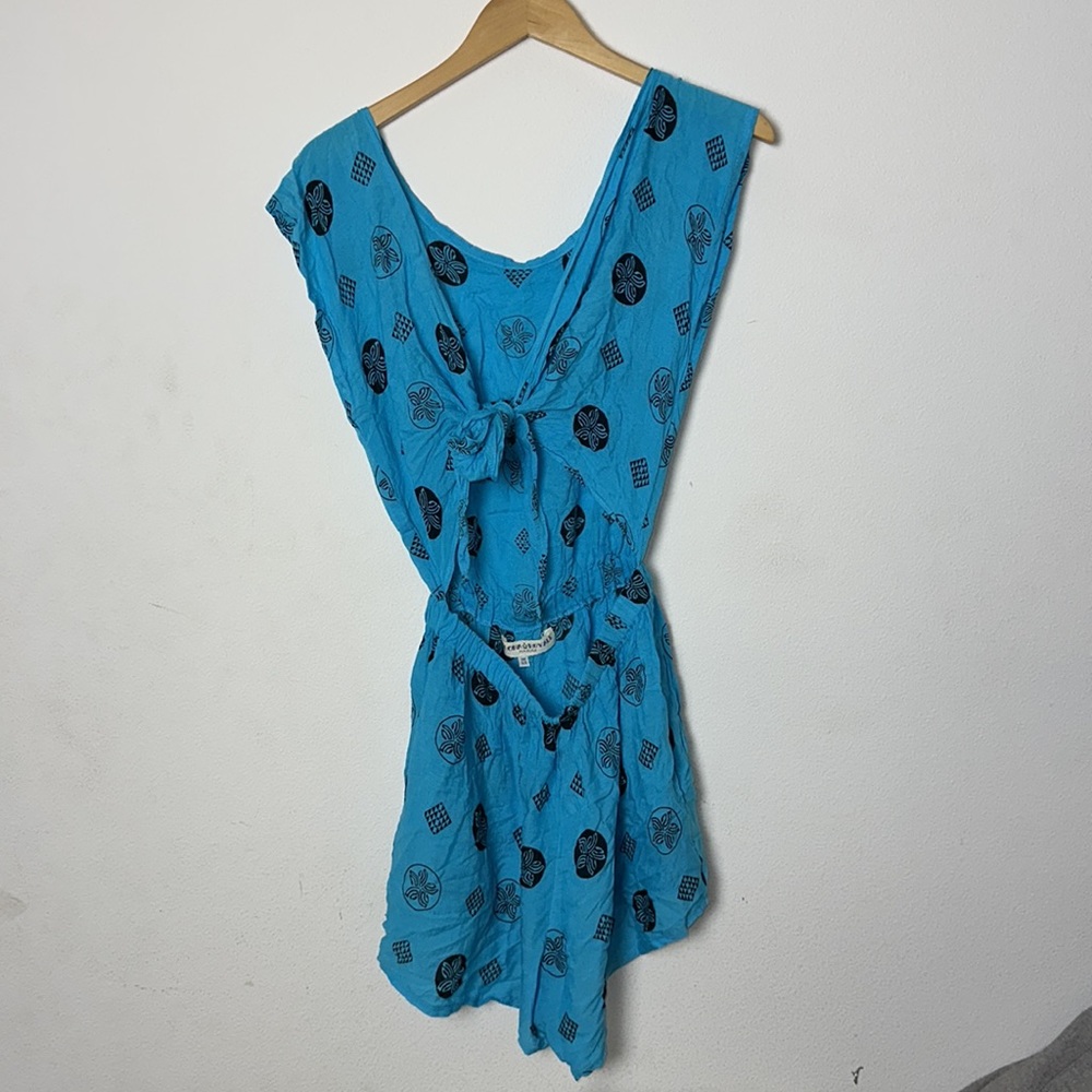 Aloha Royale Teal Beach Cover Up- One Size
